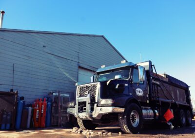 S & B Services Dump Truck
