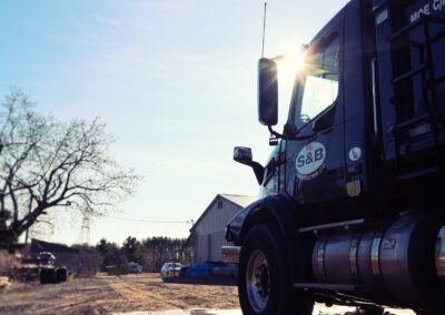 S & B Services Dump Truck