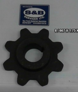 8 / 667 X 1.75 X 1/2